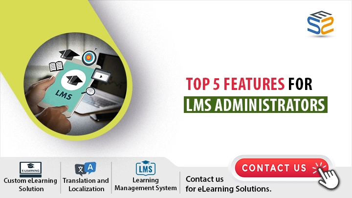 Top 5 Features for LMS Administrators Banner