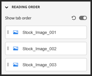 ACCESSIBILITY FOR SLIDE OBJECTS 